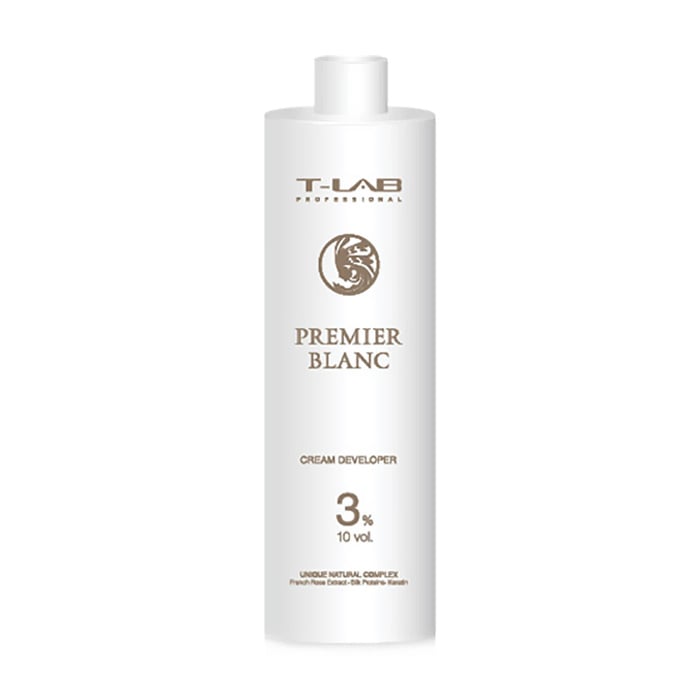 Крем-проявник T-LAB Professional Premier Blanc Cream Developer 3%, 1 л